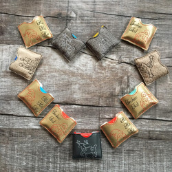 Stickserie ITH - 18 Mini Hüllen Motivborte Weihnachten